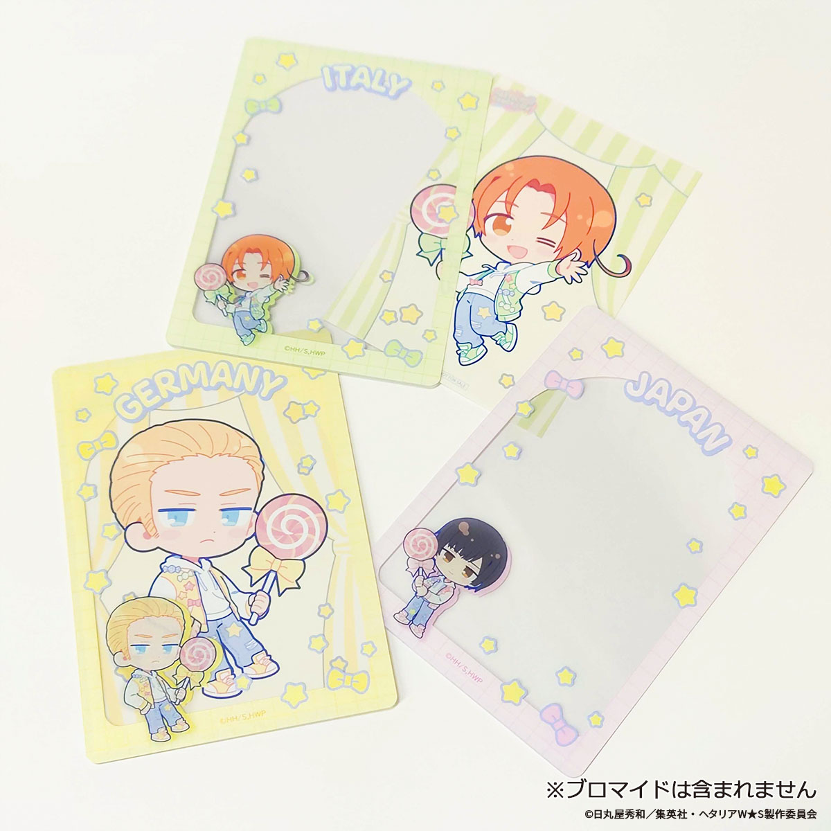 アニメ「ヘタリア World☆Stars」×mixx garden 2025 B7サイズカード