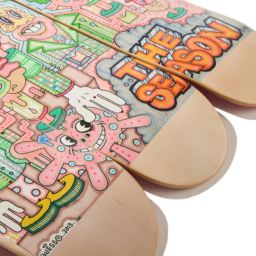 FEBB ──『THE SEASON』のアートワークを用いたスケートデッキ