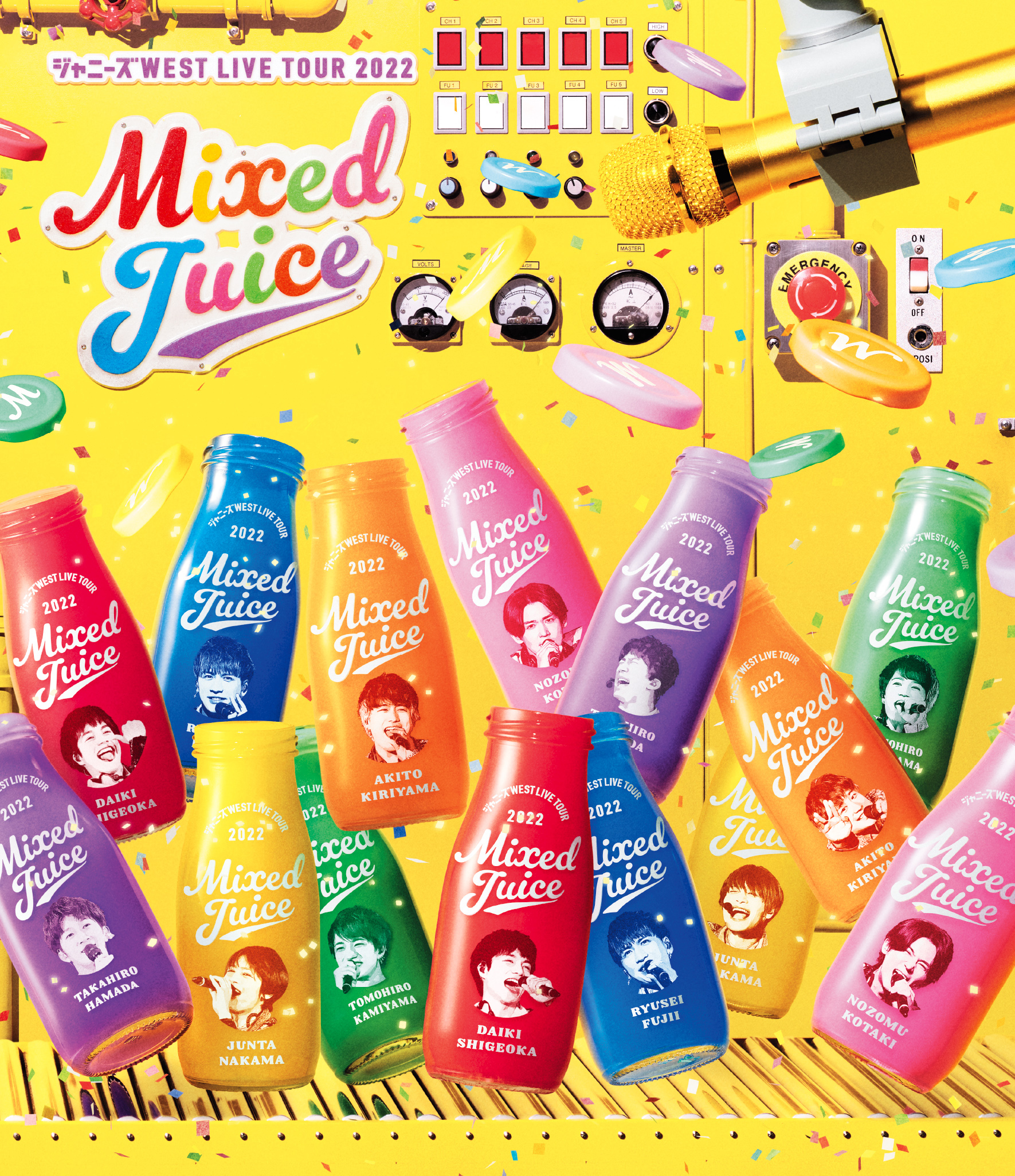 ジャニーズWEST LIVE TOUR 2022 Mixed Juice｜ジャニーズWEST｜ELOV-Label