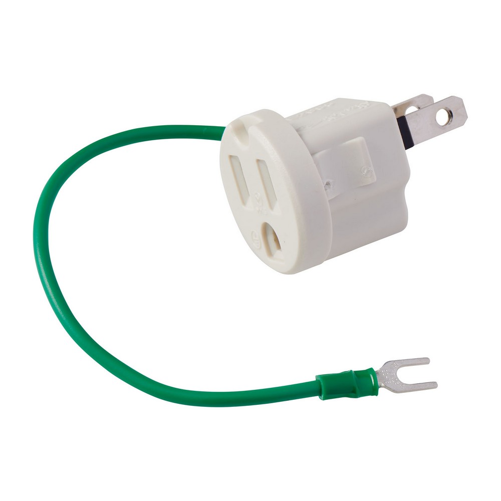 エルパ(ELPA) 接地変換アダプター 接地2P →2Pアース #2985H ｜ エルパ