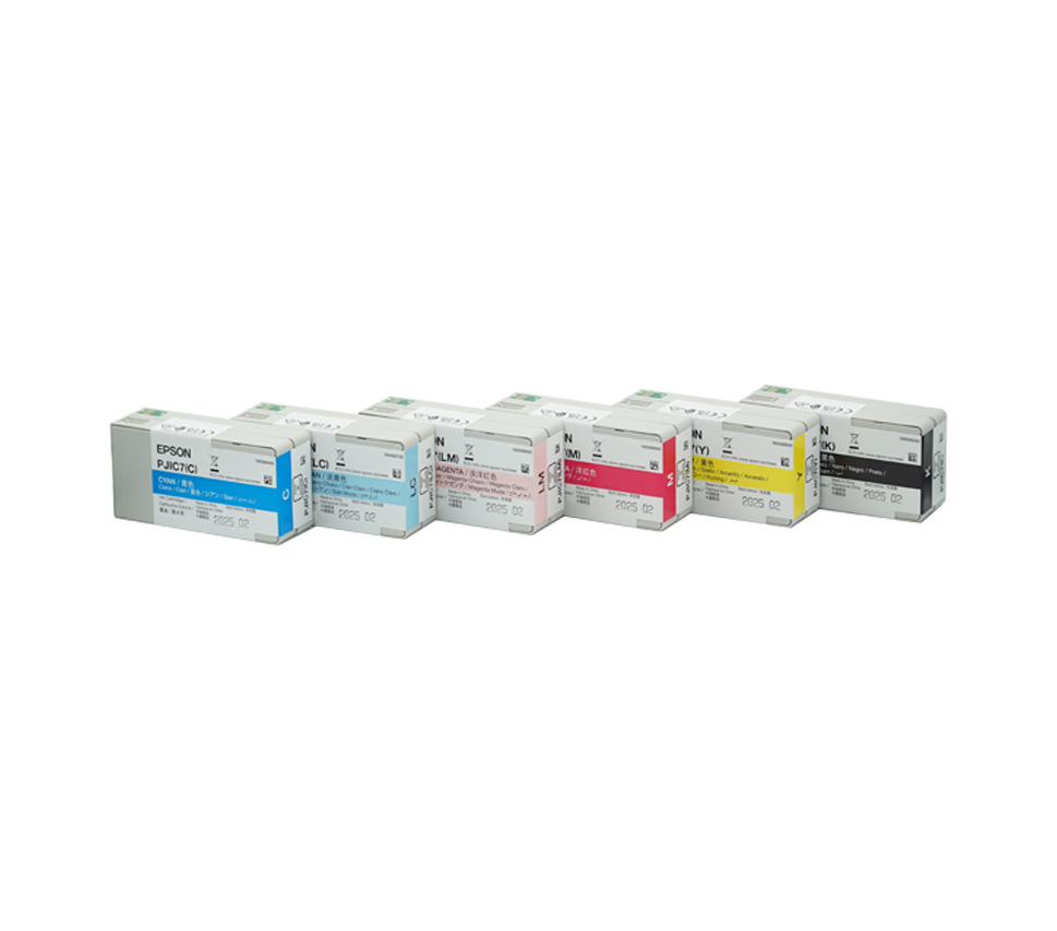 新 EPSON PP-50 / 100用 純正インク6色2セット計12個 新 EPSON PP-50