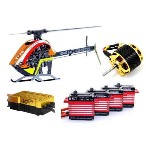 Goblin RAW 700 KSE Pod-and-Boom model 6s , super combo version