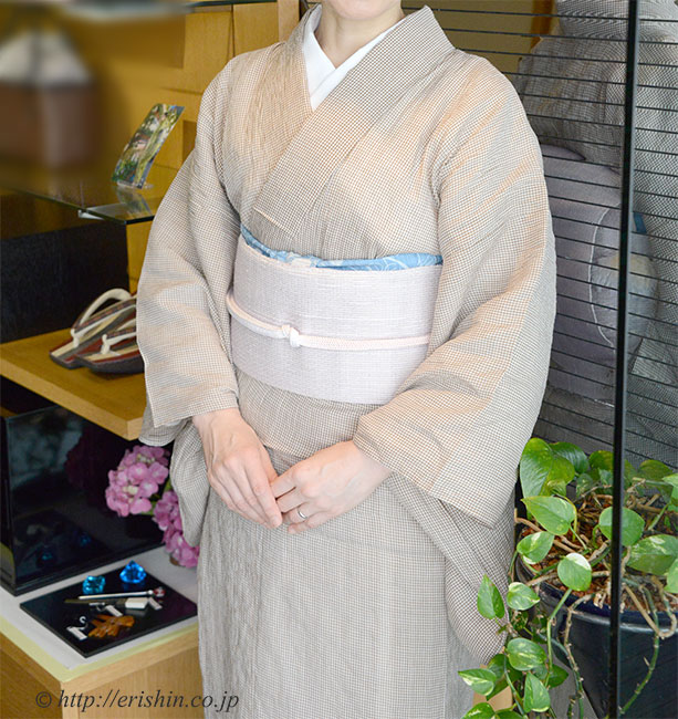 小千谷縮 『着物・呉服えり新』