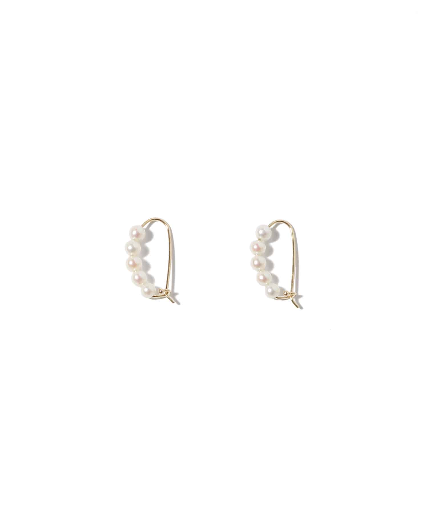 CHARLOTTE CHESNAIS / ラウンドトリップ シルバーピアス｜ESTNATION