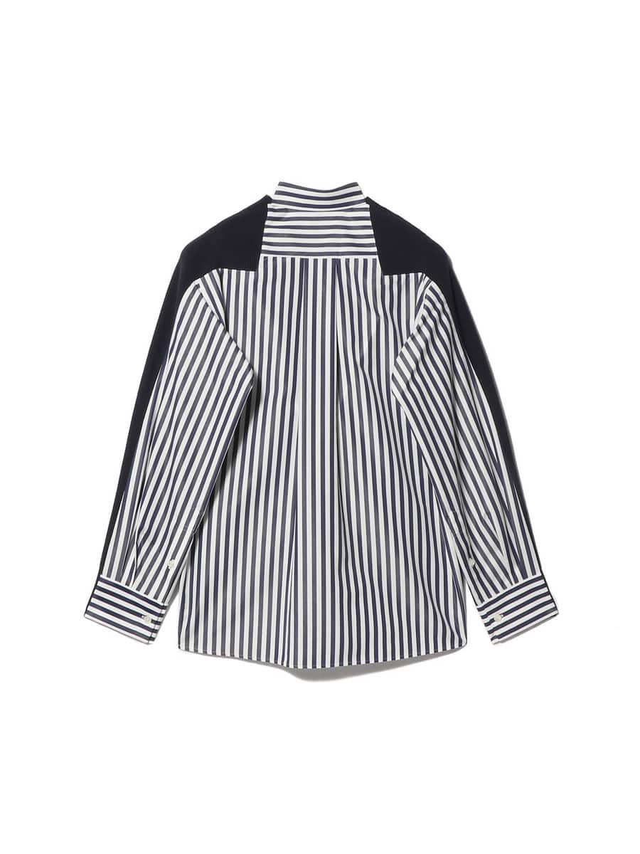 SACAI / ポプリン×コットンニットカーディガン｜ESTNATION