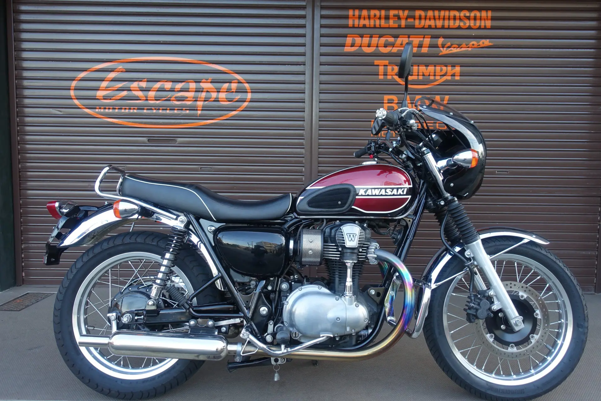 カワサキ W800 ファイナルエディション W3ペイント 大和ステンレス