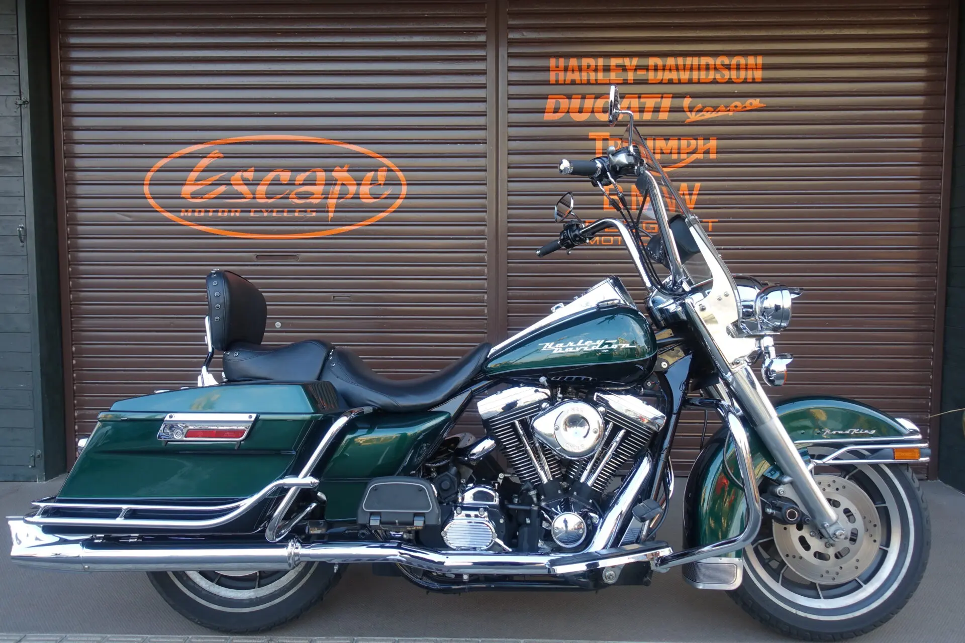 FLHR ロードキング KERKERフィッシュテールマフラー S＆SEキャブ