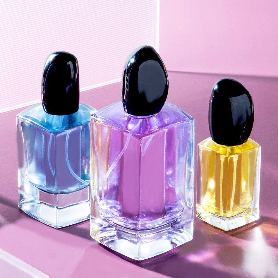 35 ml 50 ml 100 ml空黒透明豪華美観良質矩形空スプレーボトル香水