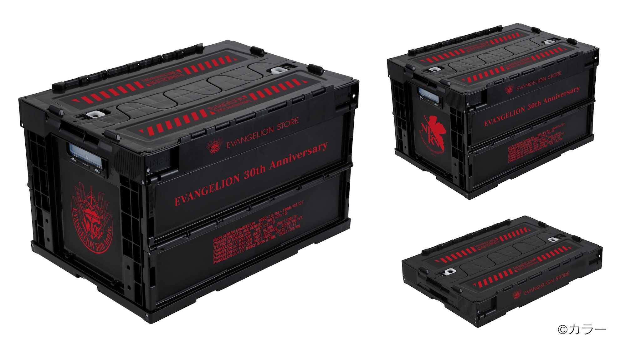 EVANGELION STOREより「エヴァンゲリオン30周年」エンブレムをあしらっ