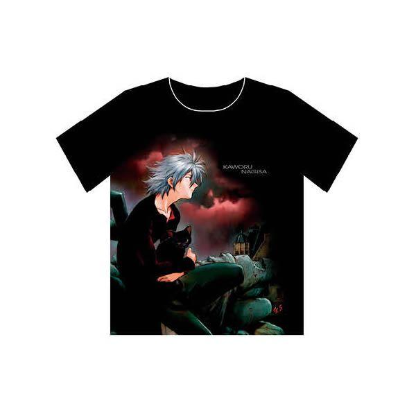 新世紀エヴァンゲリオン 貞本義行 カヲルイラストTシャツ（ムービック