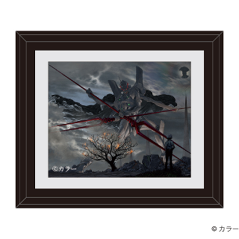 雑 前田真宏 雑画集』発売記念アート展】額縁マグネットD（シン・仮面