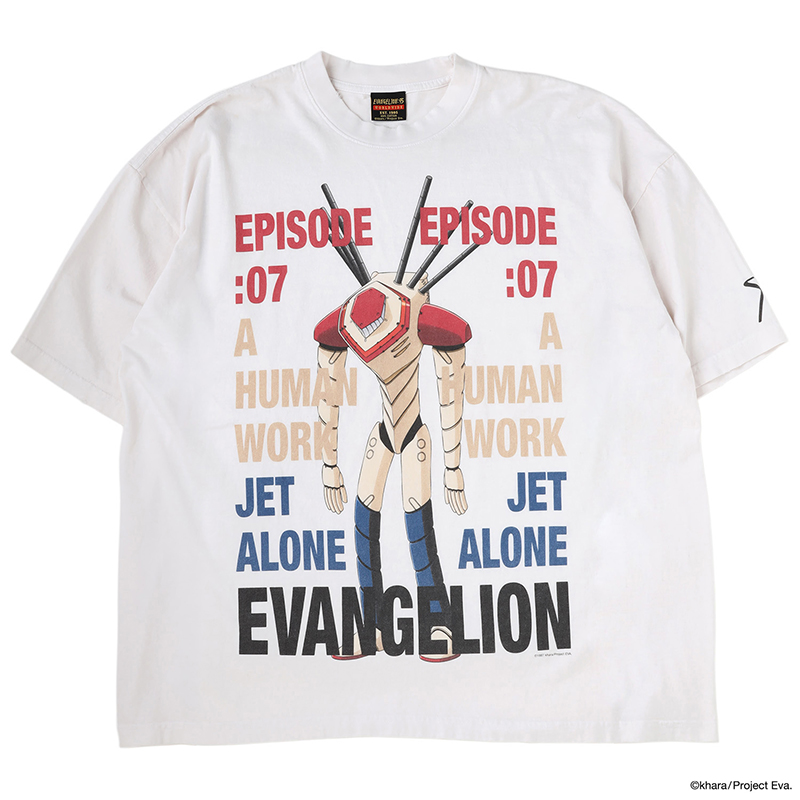 EVANGELION:95】0021 T-Shirt/WHITE(M WHITE): ファッション