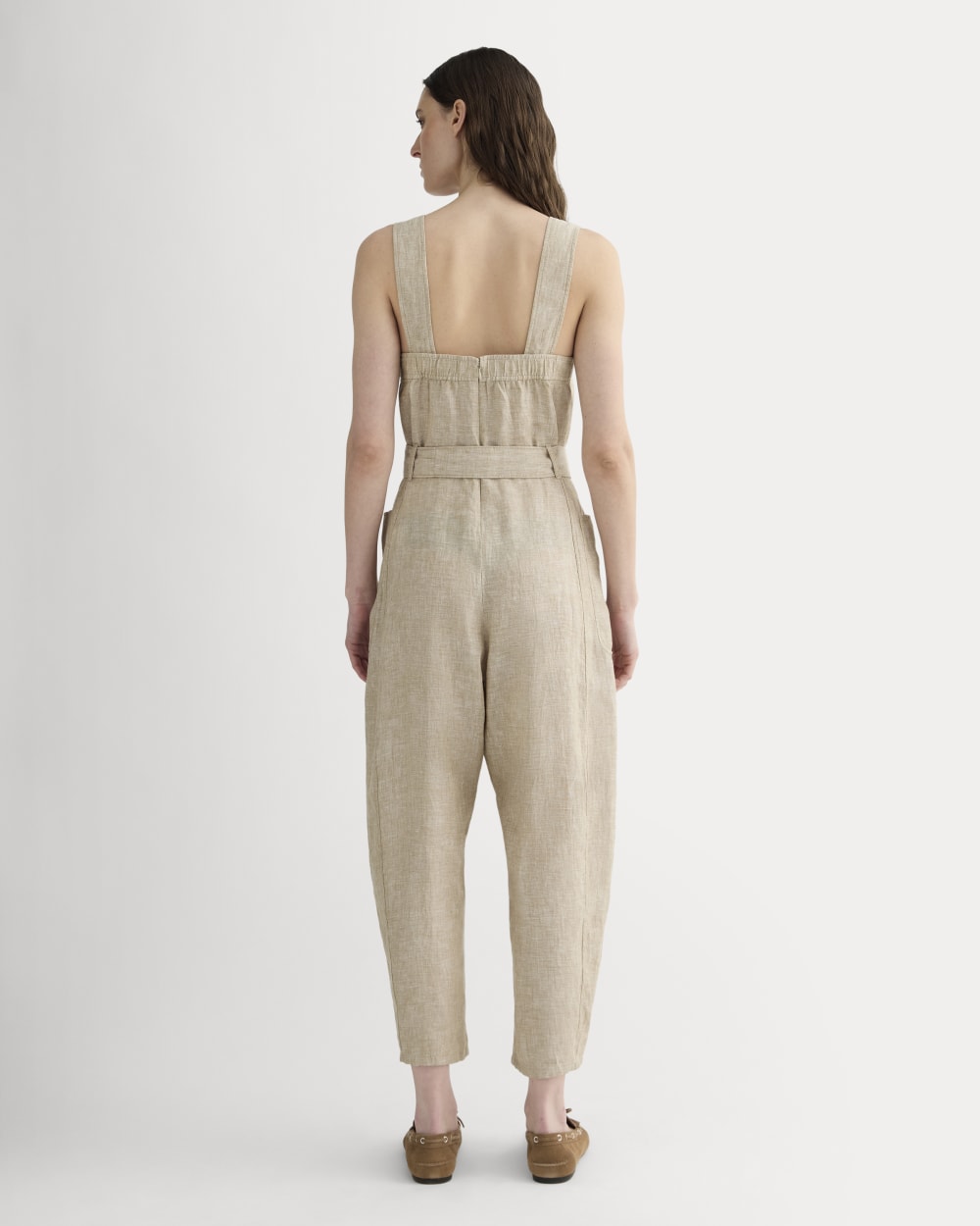The Utility Coverall in Linen | Cornstalk Chambray – Everlane