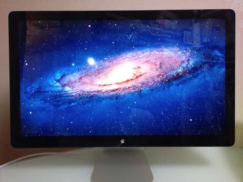 2,560×1,440の解像度!「Apple LED Cinema Display(27インチ)レビュー