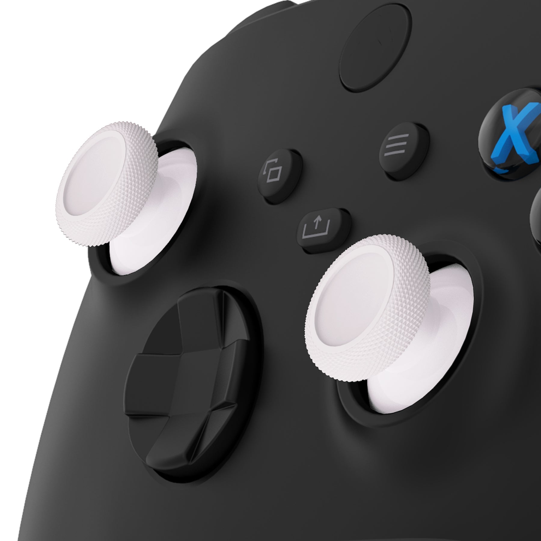 eXtremeRate White Replacement Thumbsticks for for Xbox Series X/S