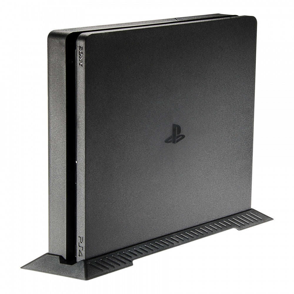 eXtremeRate Black Vertical Stand for PS4 Slim Console, Steady Base