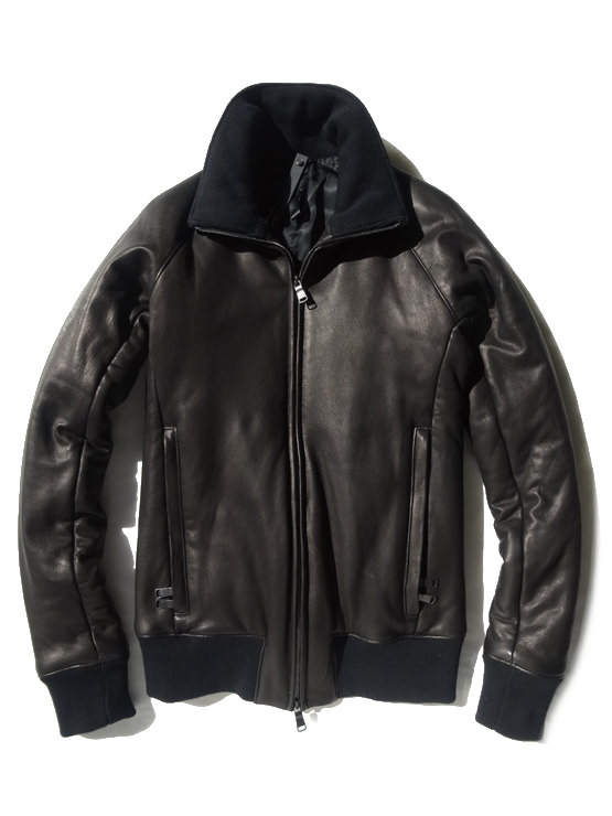 世界最高峰タンナーにてなめしたラムレザーを使用したジャケット！15AW