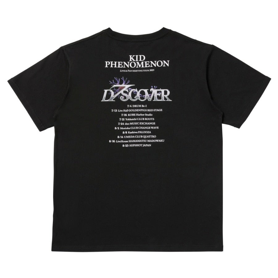 EXILE TRIBE STATION ONLINE STORE｜D7SCOVER Tシャツ/BLACK