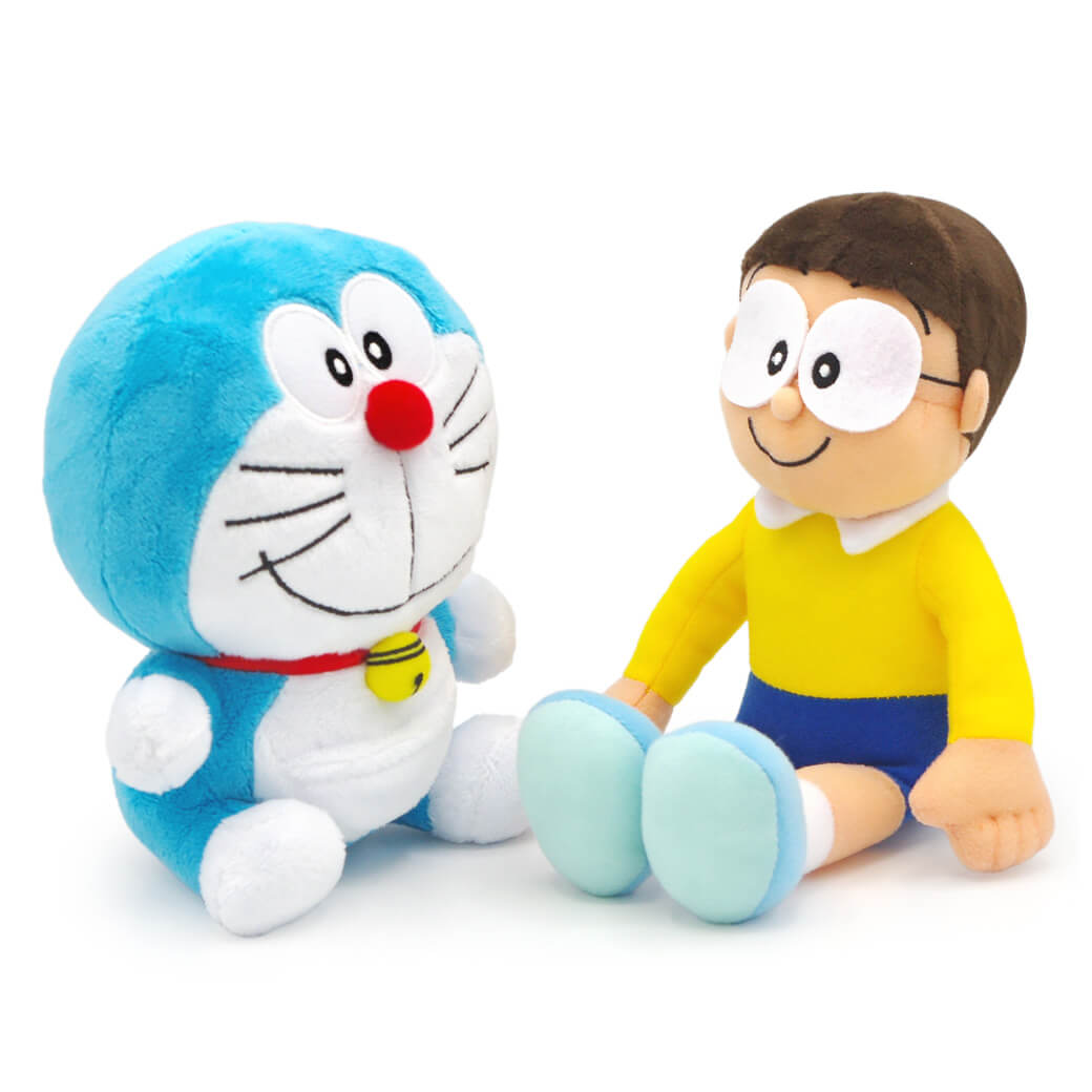 ドラえもん＆のび太 ペアぬいぐるみ S | 祝電・弔電・国際電報なら電報