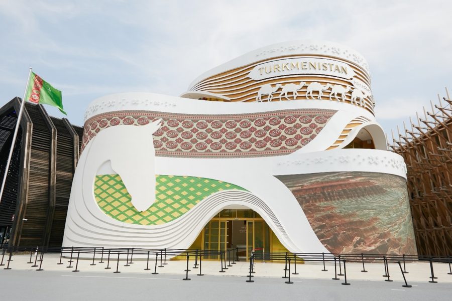 世界のパビリオンめぐり｜トルクメニスタンパビリオン：Inspiring a