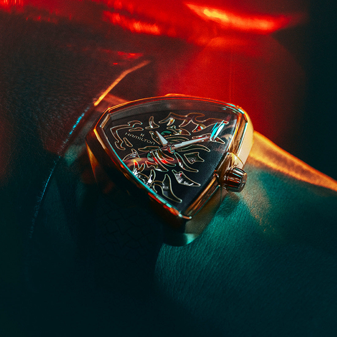 H24525332 ベンチュラ ドラゴン ELVIS80 SKELETON AUTO｜ハミルトン