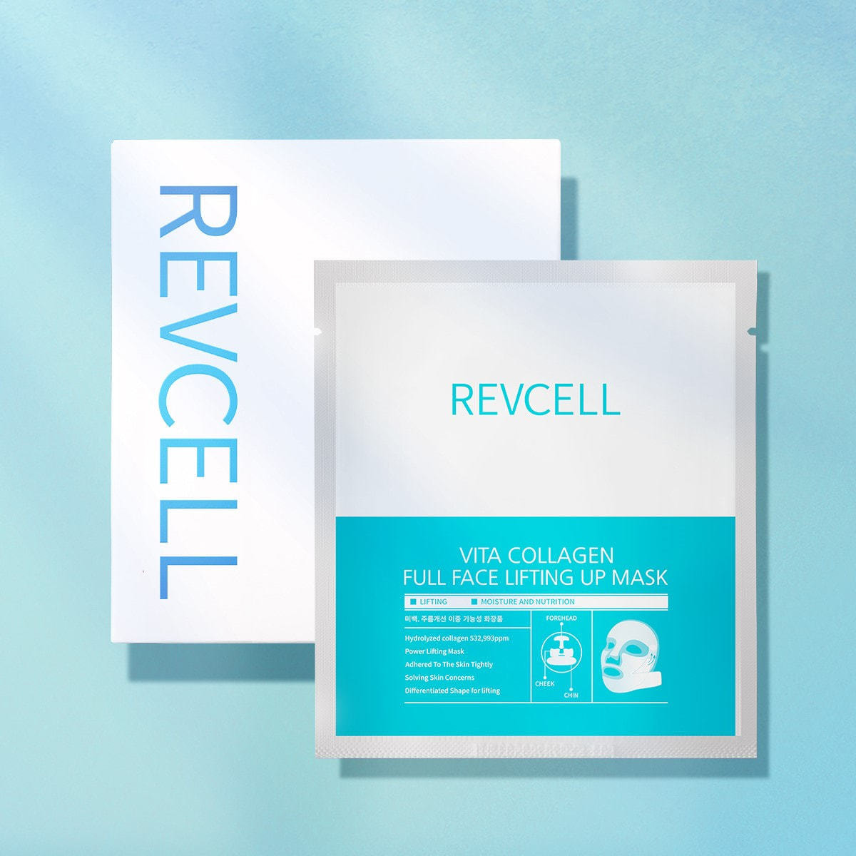 REVCELL】ビタコラフルフェイスリフトマスク 5枚の通販・卸売り | アイ