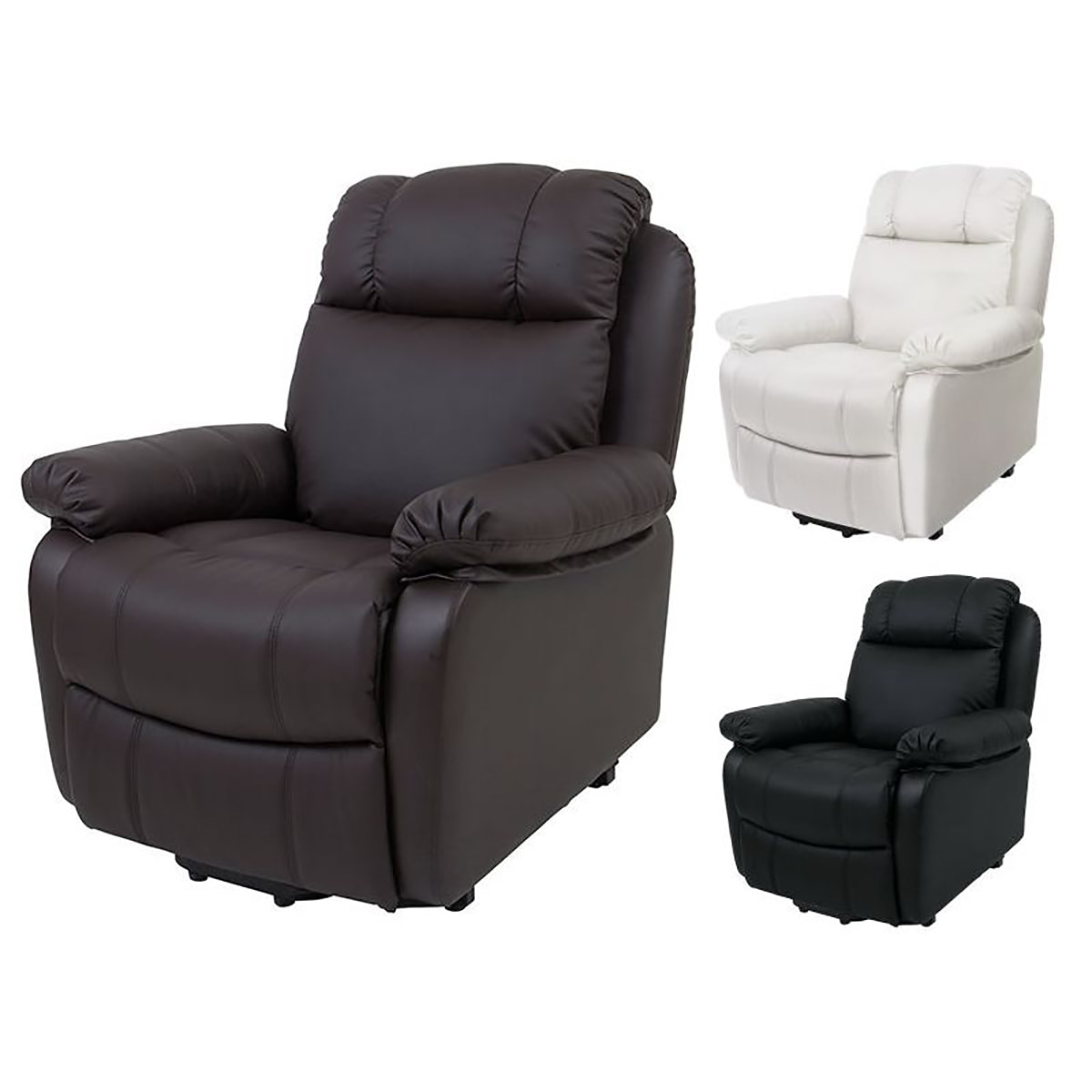 電動ラウンジチェア SHIFFON Jr （シフォンジュニア）（ホワイト）の