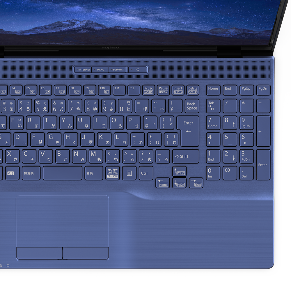 15.6型ワイド ノートパソコン（PC） LIFEBOOK AHシリーズ（AH45/H2