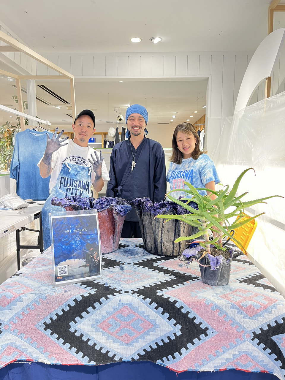 ジャパンブルーの藍と左官の技術が融合！ 株式会社ART MORIYA代表 藍左