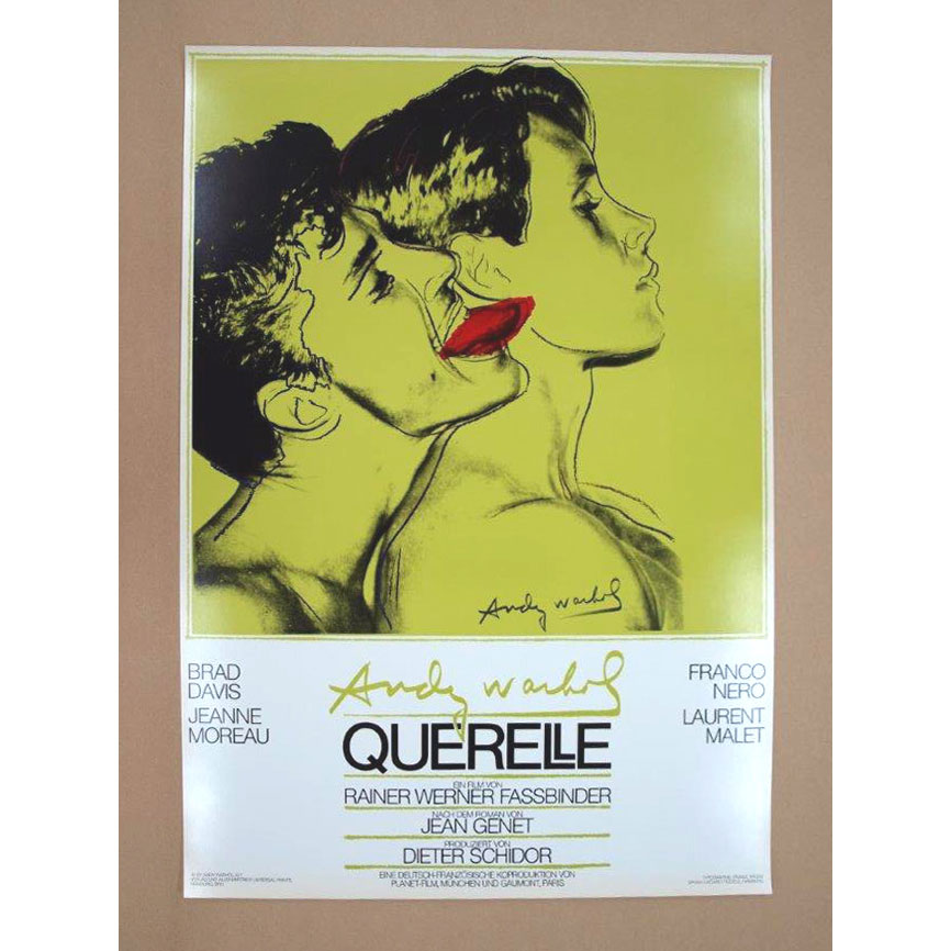 Querelle (green)/アンディ・ウォーホル【Andy Warhol】ポスター