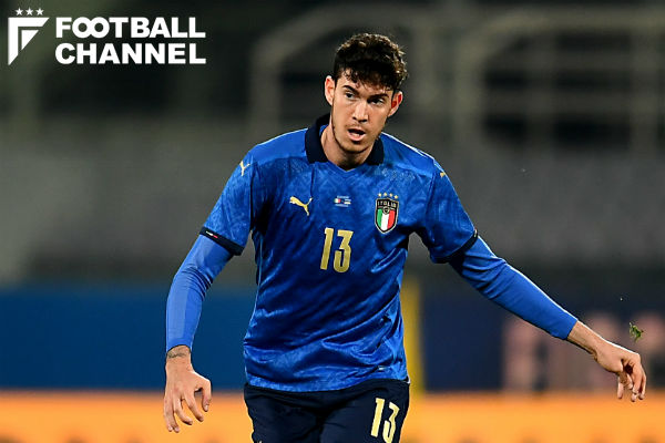 インテルの21歳DFがイタリア代表デビュー。「夢が現実になった」「これ