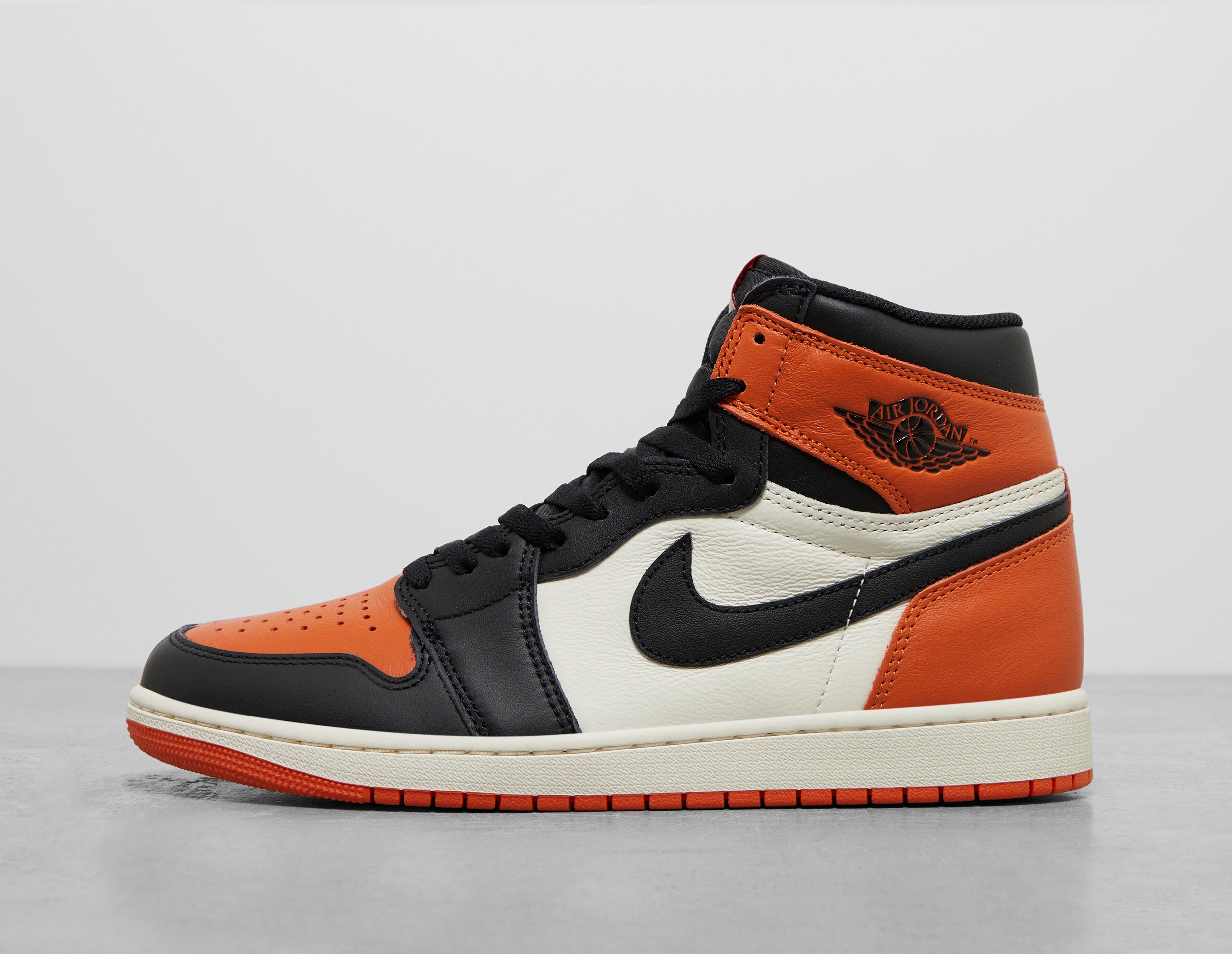 Orange Jordan Air 1 High OG 'Shattered Backboard' | Footpatrol