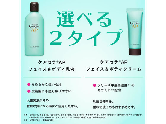 ロート製薬 ケアセラ APフェイス&ボディ 乳液 200mL 通販【フォレスト