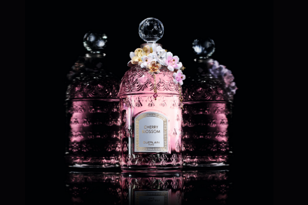 Guerlain x Lucie Touré: a Cherry Blossom creation