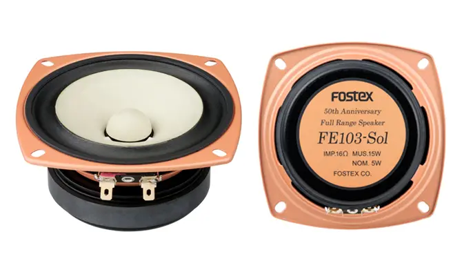10cmコーン形フルレンジユニッ トFE103-Solを新発売 | Fostex