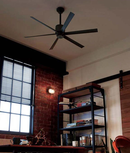 即日発送 大風量 傾斜対応 軽量 オーデリック製シーリングファン