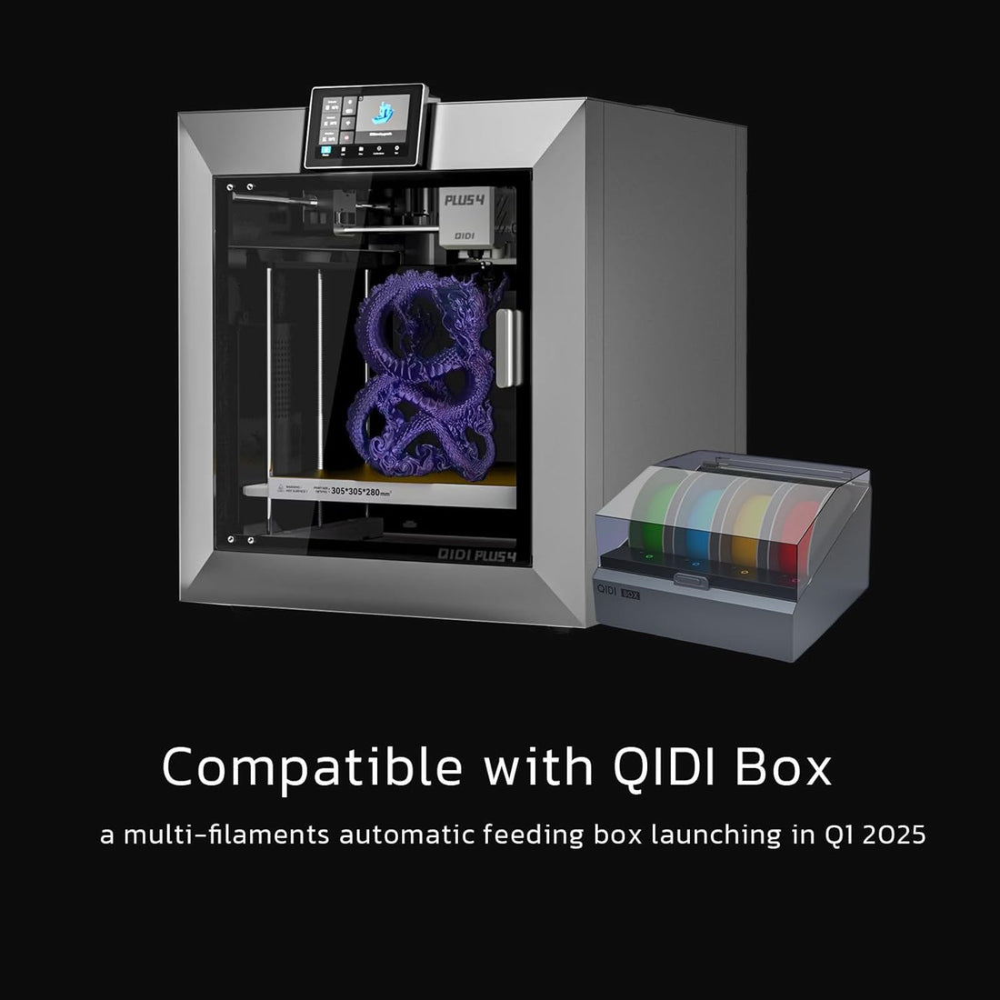 QIDI PLUS4 core XY 3D Printer 305mm – Fabreeko