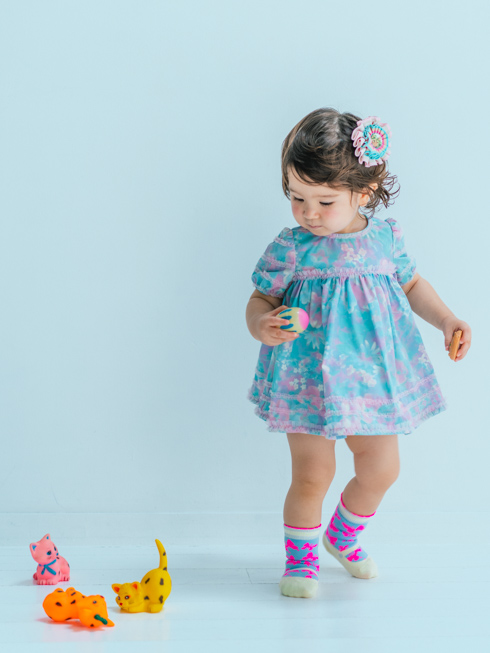 APRIL | ワンピース - ライラックノスタルジックフラワー 【公式】fafa