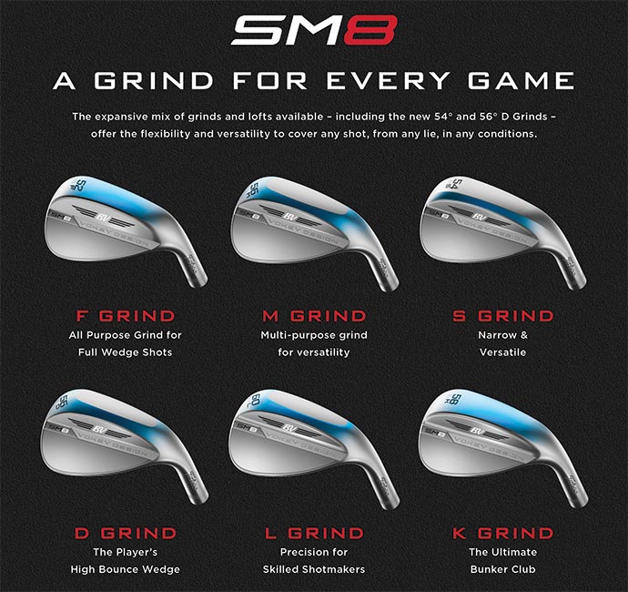 Titleist Vokey SM8 Jet Black Wedge - ゴルフ(GOLF) - ゴルフ用品通販