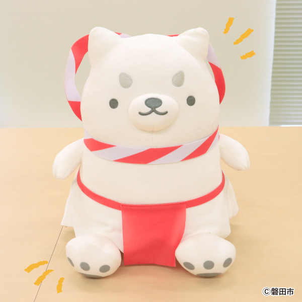 磐田市のイメージキャラクター『しっぺい』が、ましゅもっちになって