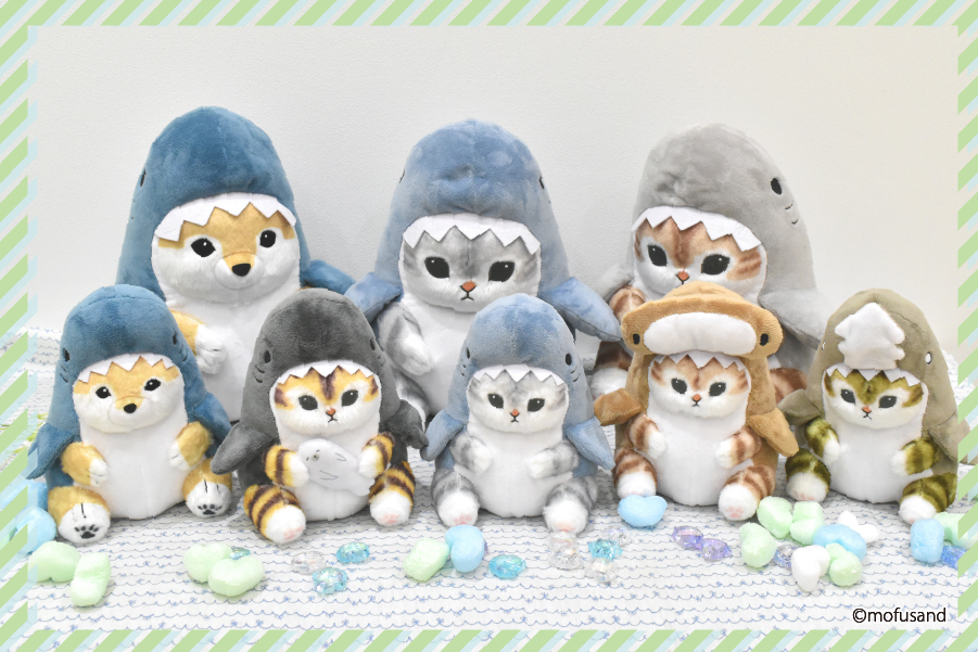 大人気『mofusand』サメにゃんから第2弾が登場♪｜トピックス｜株式