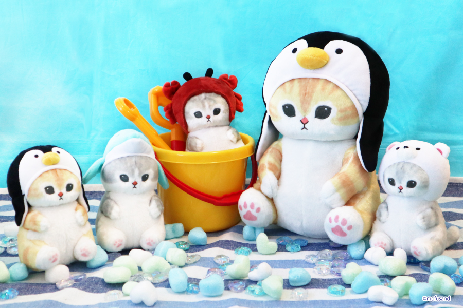 SNSで大人気♪『mofusand』より海の生き物にゃんが登場！｜トピックス