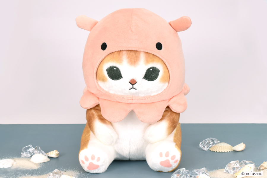 SNSやLINEスタンプで大人気の『mofusand』より海の生き物にゃん3が