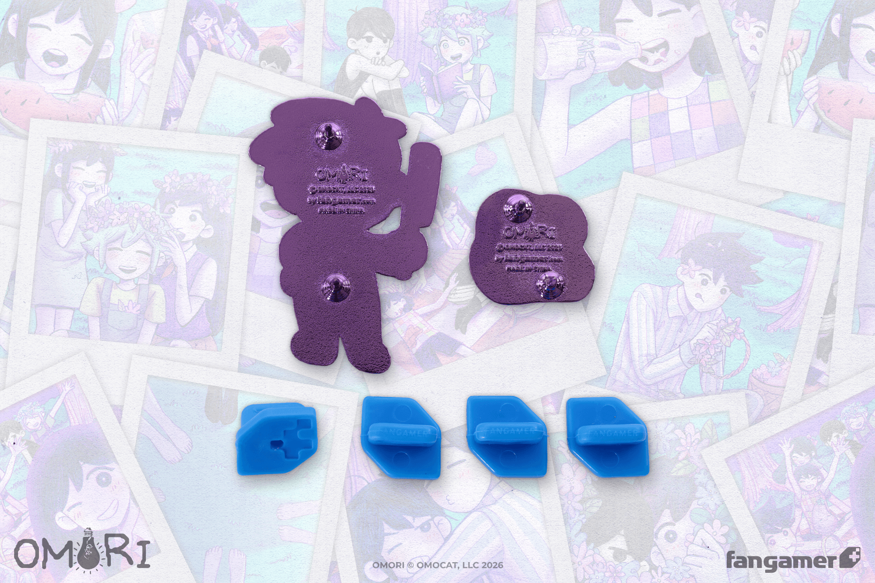 OMORI」－ キャラクターピンバッジセット ヒロ - Fangamer Japan