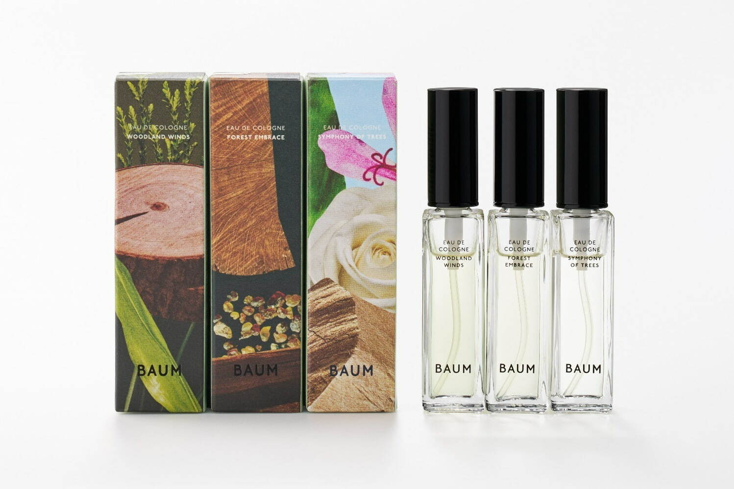 バウム“身にまとう森林浴”人気フレグランスのミニサイズ、2025年春登場