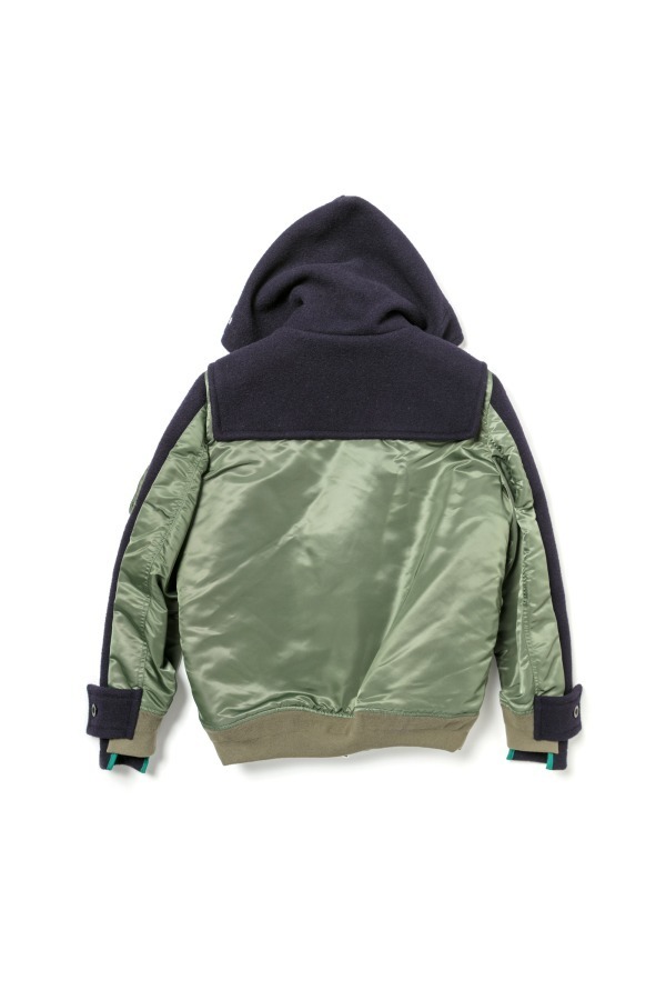 sacai×グローバーオール - ダッフルコート＆ダウン、ジャケット＆MA-1