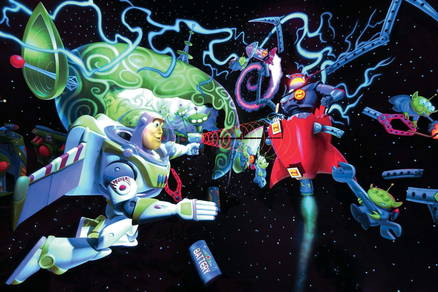 東京ディズニーランド「バズ・ライトイヤーのアストロブラスター」“高