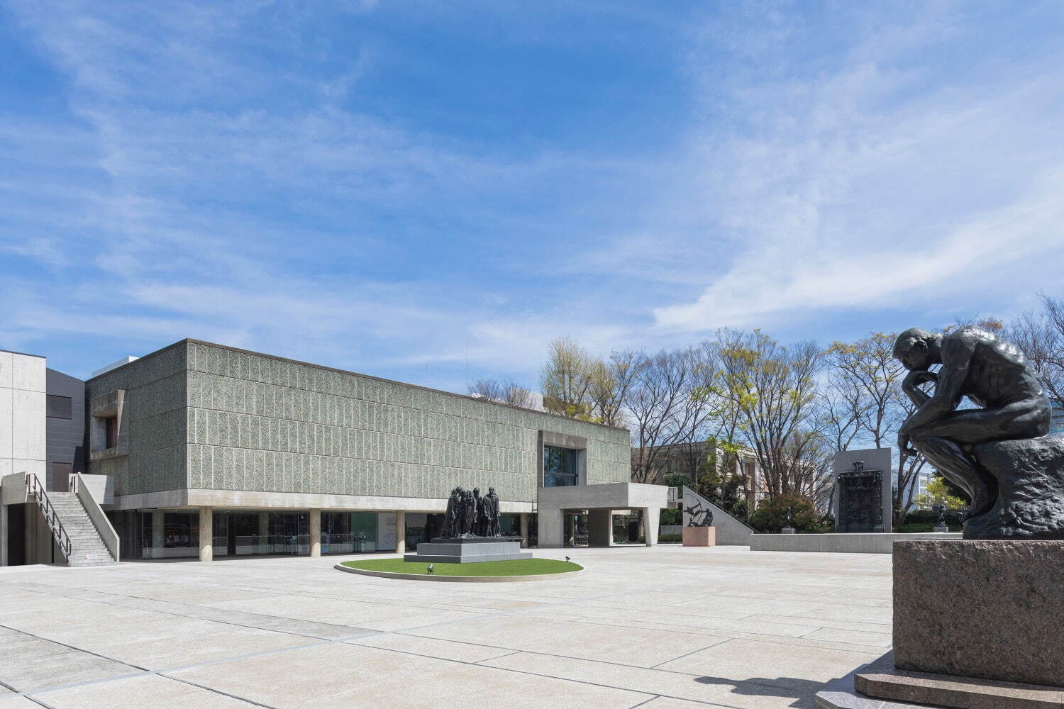 国立西洋美術館がリニューアルオープン - 前庭を本館開館時の姿に