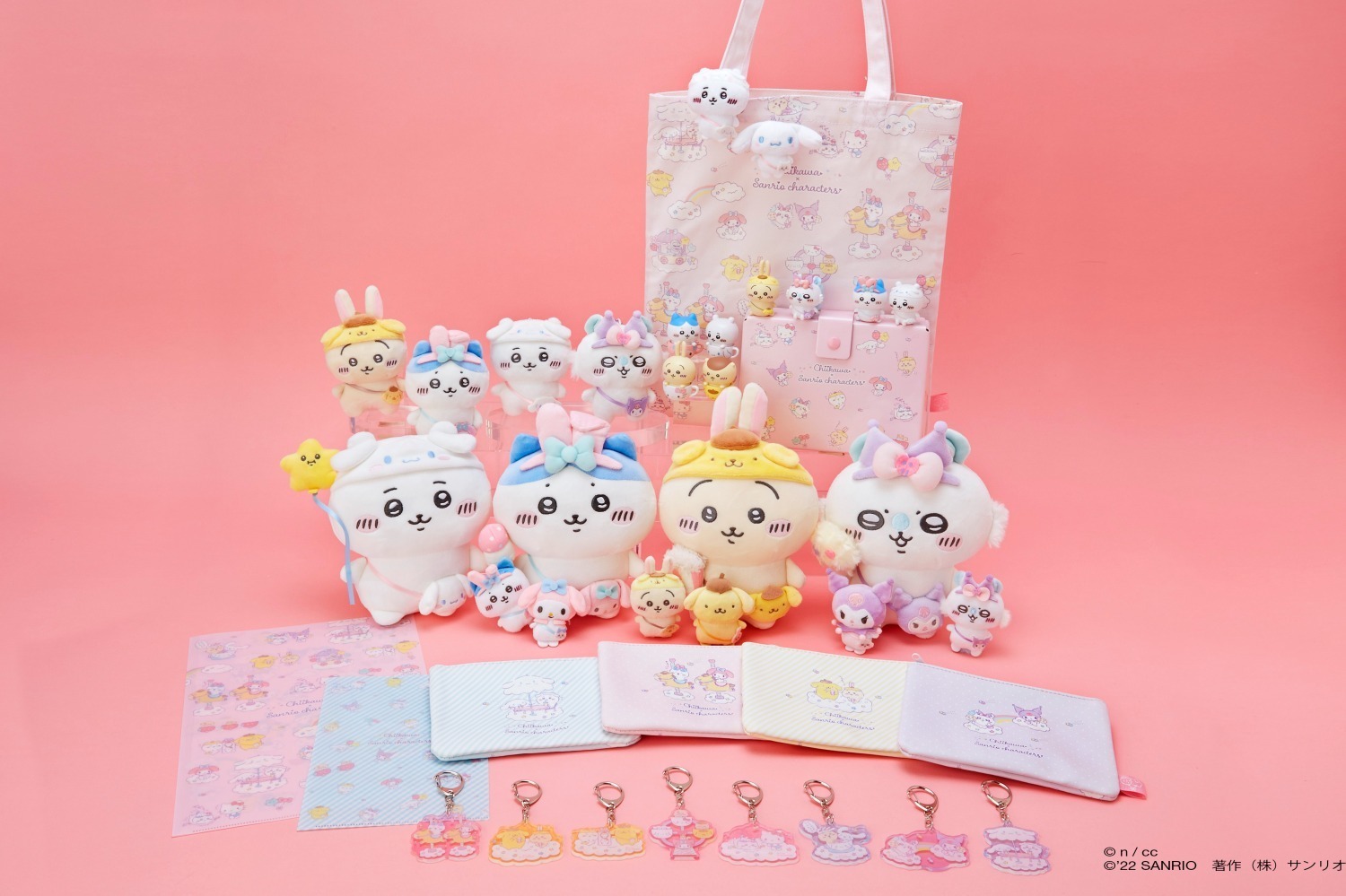 ちいかわ×サンリオキャラクターズのコラボ再び！シナモロール＆ちい