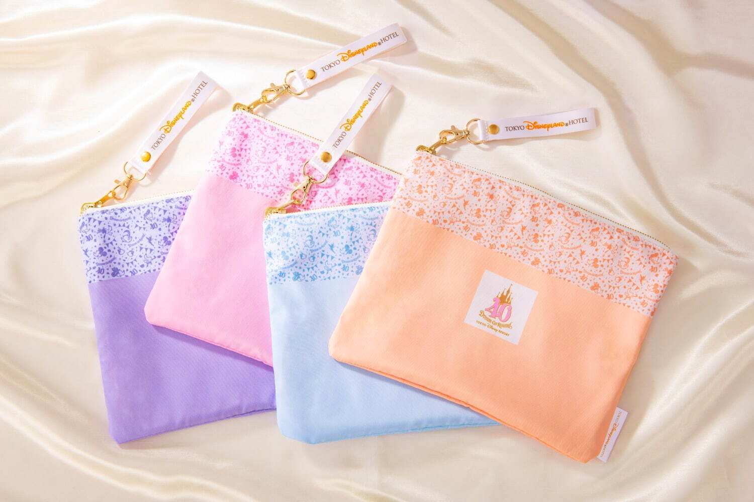 東京ディズニーランドホテルにTDR40周年スペシャルルーム、限定ポーチ